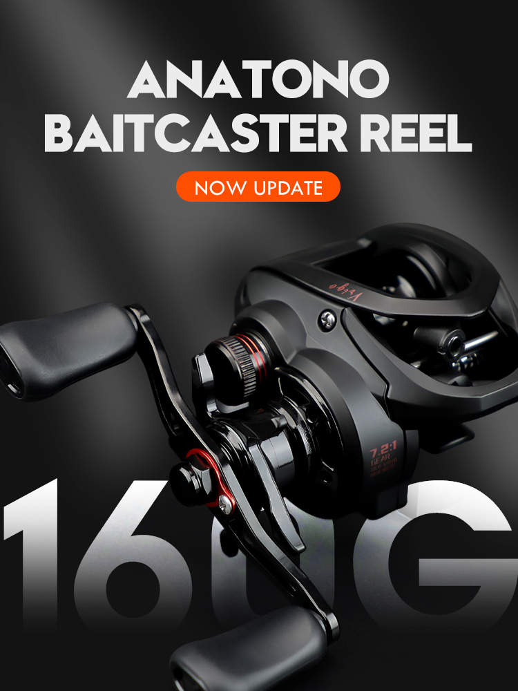 Abu Garcia Reel Revo - ANATONO Vrigo 160g ultralekki kołowrotek do