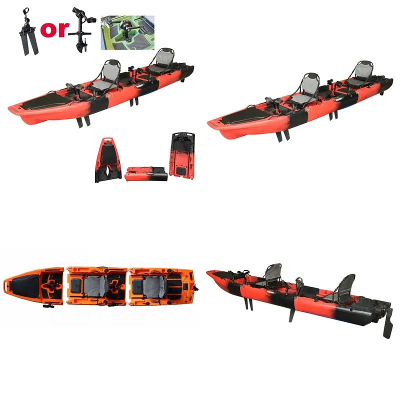 Fishing Kayak Sit On Top - Gorąca Wyprzedaż: Kajak Sit-On-Top z Podwójnymi