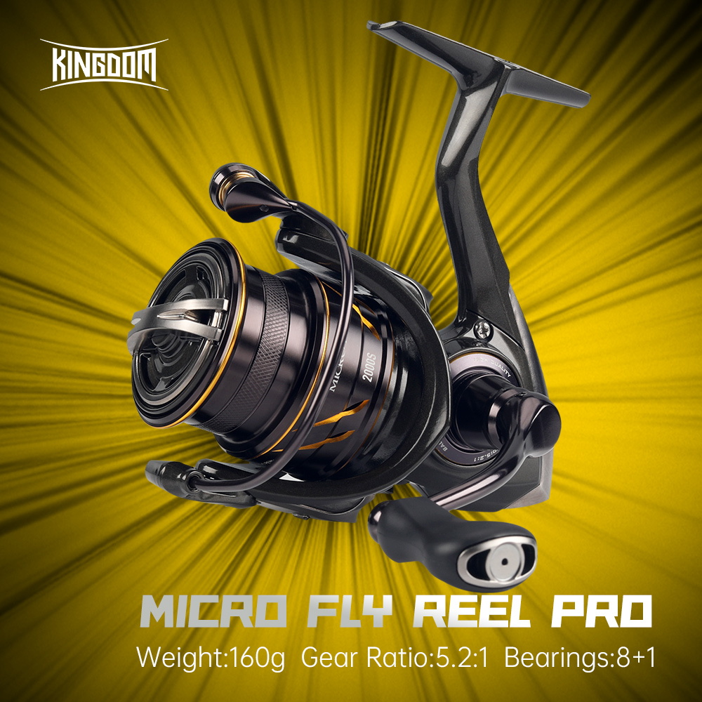 Abu Garcia Reel Revo - Kingdom Micro Fly Pro Fishing Spinning